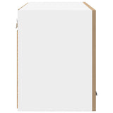 Armadio pensile 2 pcs Rovere Artigiano e Bianco 60 x 31 x 40 cm