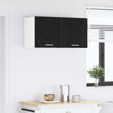 Armadio pensile Rovere Nero 80 x 31 x 40 cm Legno truciolato