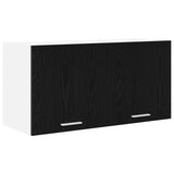 Armadio pensile Rovere Nero 80 x 31 x 40 cm Legno truciolato