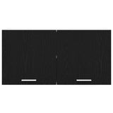 Armadio pensile Rovere Nero 80 x 31 x 40 cm Legno truciolato