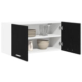 Armadio pensile Rovere Nero 80 x 31 x 40 cm Legno truciolato