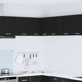 Armadio pensile Rovere Nero e Bianco 57 x 57 x 40 cm
