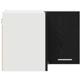 Armadio pensile Rovere Nero e Bianco 57 x 57 x 40 cm