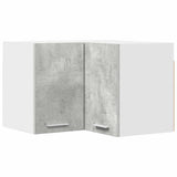 Armadio pensile Grigio Cemento e Bianco 57 x 57 x 40 cm