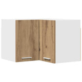 Armadio pensile Rovere Artigiano e Bianco 57 x 57 x 40 cm