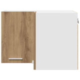 Armadio pensile Rovere Artigiano e Bianco 57 x 57 x 40 cm