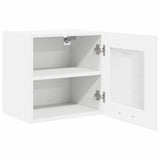 Armadio pensile 2 pcs Bianco 40 x 31 x 40 cm Legno truciolato