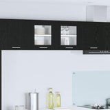 Armadio pensile Rovere Nero 40 x 31 x 40 cm Legno truciolato