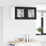 Armadio pensile Rovere Nero 40 x 31 x 40 cm Legno truciolato