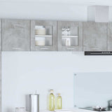 Armadio pensile Riga 2 pcs Grigio cemento 40 x 31 x 40 cm