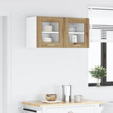 Armadio pensile Riga 2 pcs Rovere artigianale 40 x 31 x 40 cm