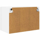 Armadio pensile con porta 2 pcs Grigio cemento 60 x 31 x 40 cm