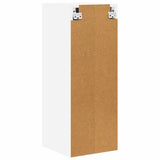 Armadio pensile 2 pcs Bianco 30 x 31 x 80 cm Legno truciolato