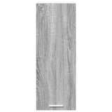 Armadio pensile 2 pcs Grigio Sonoma e Bianco 30 x 31 x 80 cm