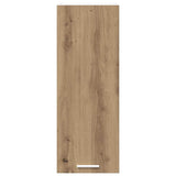 Armadio pensile Rovere Artigiano e Bianco 30 x 31 x 80 cm