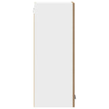 Armadio pensile Rovere Artigiano e Bianco 30 x 31 x 80 cm