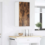 Armadio pensile Rovere Affumicato e Bianco 40 x 31 x 80 cm