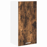 Armadio pensile Rovere Affumicato e Bianco 40 x 31 x 80 cm
