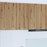 Armadio pensile Rovere Artigiano e Bianco 40 x 31 x 80 cm