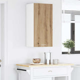 Armadio pensile Rovere Artigiano e Bianco 40 x 31 x 80 cm