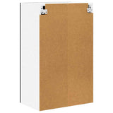 Armadio pensile con porta Rovere Nero e Bianco 50 x 31 x 80 cm