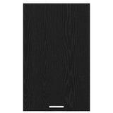 Armadio pensile con porta Rovere Nero e Bianco 50 x 31 x 80 cm