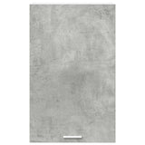 Armadio pensile Grigio Cemento e Bianco 50 x 31 x 80 cm