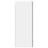 Armadio pensile Grigio Sonoma e Bianco 50 x 31 x 80 cm