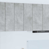Armadio pensile con porta Grigio cemento 60 x 31 x 80 cm