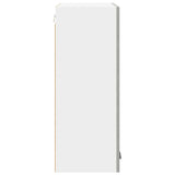 Armadio pensile con porta Grigio cemento 60 x 31 x 80 cm