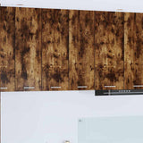 Armadio pensile Rovere fumé 60 x 31 x 80 cm Legno truciolato