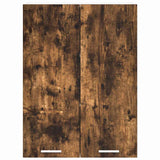 Armadio pensile Rovere fumé 60 x 31 x 80 cm Legno truciolato