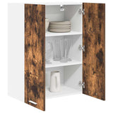 Armadio pensile Rovere fumé 60 x 31 x 80 cm Legno truciolato