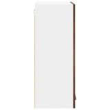 Armadio pensile Rovere fumé 60 x 31 x 80 cm Legno truciolato