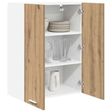 Armadio pensile con porta Rovere artigianale 60 x 31 x 80 cm