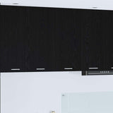 Armadio pensile Rovere Nero 80 x 31 x 80 cm Legno truciolato