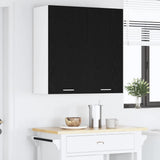 Armadio pensile Rovere Nero 80 x 31 x 80 cm Legno truciolato