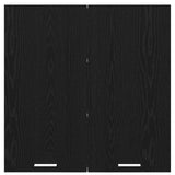 Armadio pensile Rovere Nero 80 x 31 x 80 cm Legno truciolato