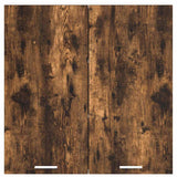 Armadio pensile con porta Riga Rovere fumé 80 x 31 x 80 cm