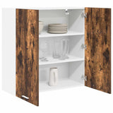 Armadio pensile con porta Riga Rovere fumé 80 x 31 x 80 cm