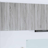 Armadio pensile Grigio Sonoma 80 x 31 x 80 cm Legno truciolato