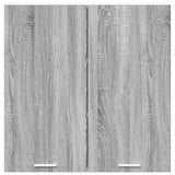 Armadio pensile Grigio Sonoma 80 x 31 x 80 cm Legno truciolato