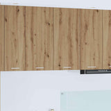 Armadio pensile con porta Rovere artigianale 80 x 31 x 80 cm