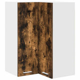 Armadio pensile Rovere Affumicato e Bianco 57 x 57 x 80 cm