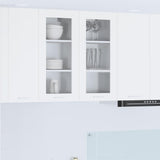Armadio pensile 2 pcs Bianco 40 x 31 x 80 cm Legno truciolato