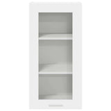 Armadio pensile 2 pcs Bianco 40 x 31 x 80 cm Legno truciolato