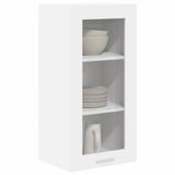 Armadio pensile 2 pcs Bianco 40 x 31 x 80 cm Legno truciolato