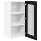 Armadio pensile Rovere Nero 40 x 31 x 80 cm Legno truciolato
