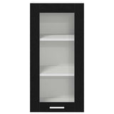 Armadio pensile Rovere Nero 40 x 31 x 80 cm Legno truciolato