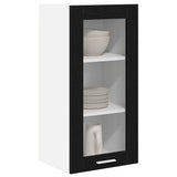 Armadio pensile Rovere Nero 40 x 31 x 80 cm Legno truciolato